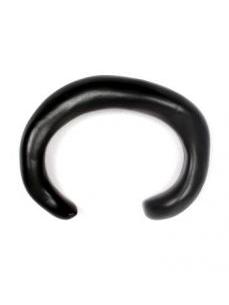 Modelo: Negro pulsera bangle twist de madera Mod Negro