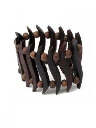  Pulsera madera sono ancha. realizadas con madera de sono sobre elástico para comprar al por mayor o detalle  en la categoría de   [PUMEP] .