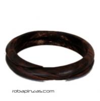 Pulsera madera tipo bangle espiral sencilla, para comprar al por mayor o detalle  en la categoría de Bisutería y Plata Hippie Étnica Alternativa | ZAS Tienda Online.[PUMES1]