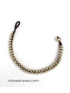 Detalle no seleccionable para compra Pulseras - Pulseras de bolas de latón PUMS01.
