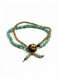 Detalle no seleccionable para compra Pulsera realizada en macramé detalle del producto
