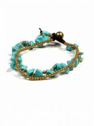 Detalle no seleccionable para compra Pulseras - Pullsera doble vuelta realizada PUMS08.