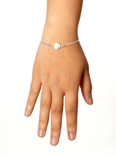 Detalle no seleccionable para compra Ojo de Shiva - Plata - Pulsera de plata de ley con PUOJ06.