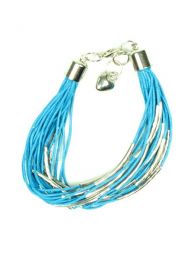 Pulseras - Pulsera hippie étnica PUPA12 - Modelo Azul tu