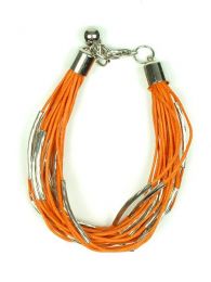 Pulseras - Pulsera hippie étnica PUPA12 - Modelo Naranja