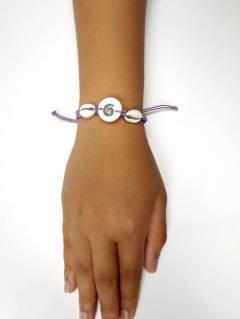 Detalle no seleccionable para compra Pulseritas Eco - Pulsera regulable realizada PUVI44.