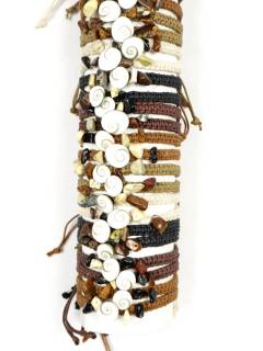 Detalle no seleccionable para compra Pulseritas Eco - Pulsera regulable realizada PUVI47.