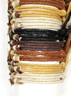 Detalle no seleccionable para compra Pulseritas Eco - Pulsera regulable realizada PUVI48.