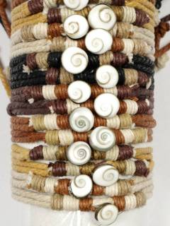 Detalle no seleccionable para compra Pulseritas Eco - Pulsera regulable realizada PUVI48.