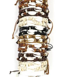 Detalle no seleccionable para compra Pulseritas Eco - Pulsera regulable realizada PUVI50.