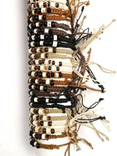 Detalle no seleccionable para compra Pulseritas Eco - Pulsera regulable realizada PUVI55.