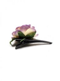 Cintas Palos y Pinchos -  Accesorios Pelo - Pinza para el pelo con flor PZFLP02.