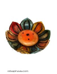 Portaincienso flor de loto o caracola, para comprar al por mayor o detalle  en la categoría de Outlet Hippie Etnico Alternativo | ZAS Tienda Hippie.[QUE20]