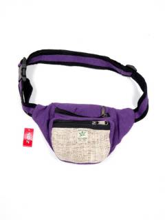 Modelo: Morado Cáñamo Hemp - Riñonera clásica RIHC01 - Modelo Morado