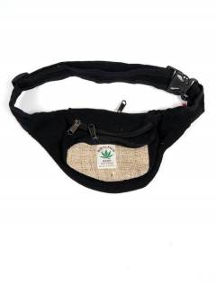 Riñonera clásica de cáñamo bicolor RIHC01 para comprar al por mayor o detalle  en la categoría de Complementos y Accesorios Hippies  Alternativos  | ZAS.