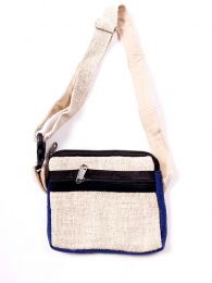 Riñonera de cáñamo bicolor, para comprar al por mayor o detalle.[RIHC02]