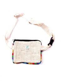 Modelo: Multicolor Bolsos Mochilas y Riñoneras de Cáñamo - Riñonera de cáñamo RIHC02 - Modelo Multicolor
