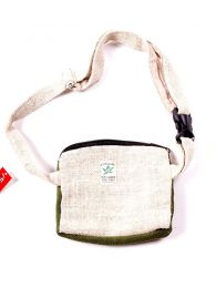 Riñonera de cáñamo bicolor [RIHC02]. Cáñamo Hemp para comprar al por mayor o detalle  en la categoría de Complementos y Accesorios Hippies  Alternativos  | ZAS.