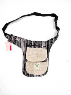 Riñonera Cartuchera de Cáñamo combinado multicolor,  para comprar al por mayor o detalle  en la categoría de Complementos y Accesorios Hippies  Alternativos  | ZAS. [RIKA05]
