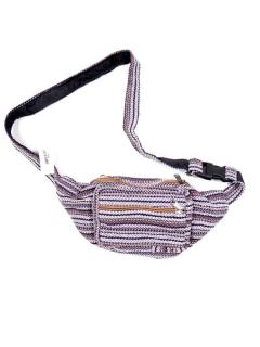 Riñonera Hippie redondeada multicolor, para comprar al por mayor o detalle.[RIKA06]