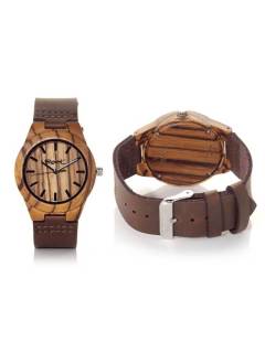 Relojes de Madera - Root - Reloj de madera, modelo TERRA RJST02.