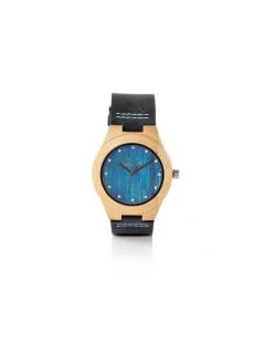 Reloj de Madera DANA BLUE GIRL,  para comprar al por mayor o detalle  en la categoría de Complementos y Accesorios Hippies  Alternativos  | ZAS. [RJST08]