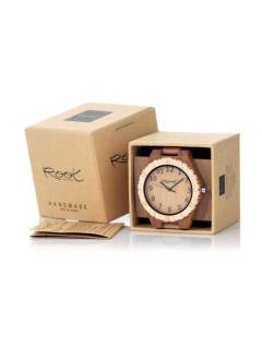 Relojes de Madera - Root - Reloj de madera, modelo SALAMANDER RJST23.