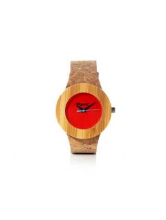 Reloj de Madera EBA RED, para comprar al por mayor o detalle.[RJST38]