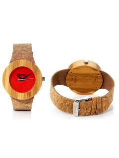 Detalle no seleccionable para compra Relojes de Madera - Root - Reloj de madera, modelo EBA RJST38.