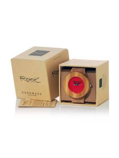 Detalle no seleccionable para compra Relojes de Madera - Root - Reloj de madera, modelo EBA RJST38.