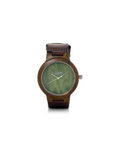 Reloj de Madera GREEN NATURA, para comprar al por mayor o detalle  en la categoría de Complementos y Accesorios Hippies  Alternativos  | ZAS.[RJST40]