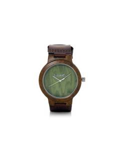 Reloj de Madera GREEN NATURA,  para comprar al por mayor o detalle  en la categoría de Complementos y Accesorios Hippies  Alternativos  | ZAS. [RJST40]