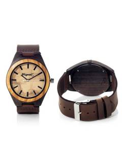 Relojes de Madera - Root - Reloj de madera, modelo KANGRY RJST48.