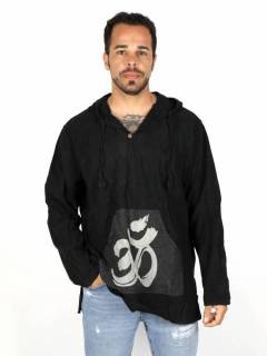 Sudadera Om estampado [SUEV02]. Sudaderas y Chaquetas para comprar al por mayor o detalle  en la categoría de Ropa Hippie Bohemia de Hombre, Artesanal | ZAS.