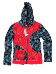 Modelo: Negro Sudadera bicolor con capucha Mod Negro