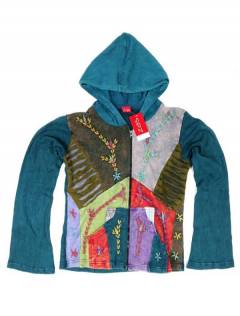 Modelo: M201 Sudaderas chicas - Sudadera realizad con parches SUEV07 - Modelo M201