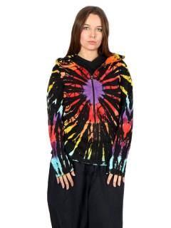 Detalle no seleccionable para compra Sudaderas - Sudadera Hippie Tie Dye multicolor SUEV21.