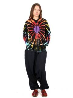 Detalle no seleccionable para compra Sudaderas - Sudadera Hippie Tie Dye multicolor SUEV21.