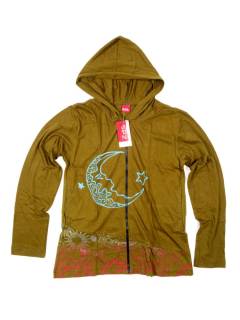 Modelo: Verde Sudaderas - Sudadera ligera de algodón SUEV25 - Modelo Verde