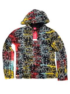 Modelo: Rojo Sudaderas - Sudadera ligera de algodón SUEV26 - Modelo Rojo