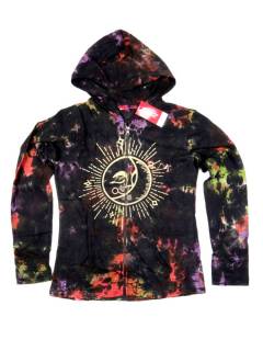 Modelo: Morado Sudaderas - Sudadera ligera de algodón SUEV28 - Modelo Morado