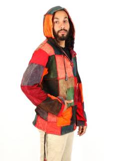 Detalle no seleccionable para compra Sudaderas y Chaquetas - Sudadera hippie patchwork. SUHC02.