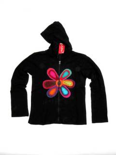 Sudaderas - Sudadera lavada a la piedra SUHC05 - Modelo Negro