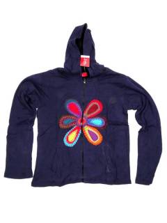 Sudaderas - Sudadera lavada a la piedra SUHC05 - Modelo Azul