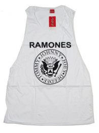 Modelo: Blanco Camiseta de tirantes algodón Mod Blanco