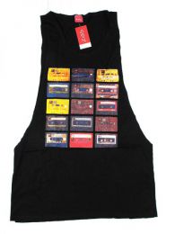 Modelo: Negro camiseta tirantes cassettes Mod Negro