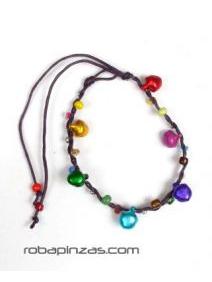Detalle no seleccionable para compra Tobilleras Hippies - Tobillera de cascabeles hippie TOCU-B.