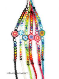 Detalle no seleccionable para compra Tobilleras Hippies - Tobillera con motivo de fimo TOCU-E.
