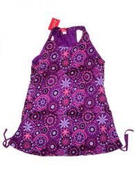 Modelo: Morado Top blusa de algodón Mod Morado