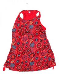 Modelo: Rojo Top blusa de algodón Mod Rojo
